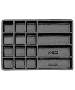 Tárolórekeszes tálca Neo 84-249 teljes fiók méretű 550x386 mm