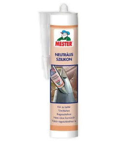 Szilikon neutrális 280 ml. átlátszó mester