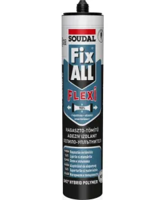 Tömítő ragasztó fix all flexi fehér szilikon 290 ml soudal