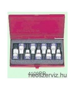 4109PR 4109PR10 TORX BITFEJ KÉSZLET 1/2"