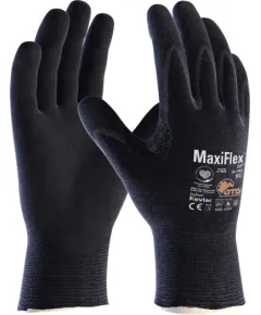 ATG vágásbiztos kesztyű MaxiFlex Cut 34-1743 - fekete - 10/XL, Szín: fekete, Méret: 10/XL