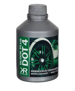 FÉKFOLYADÉK DOT-4 0.5l 15/csom./ZÖLD CIMKÉS/