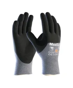 ATG vágásbiztos kesztyű MaxiCut Oil 44-505 - kék/fekete - 10/XL, Szín: kék/fekete, Méret: 10/XL