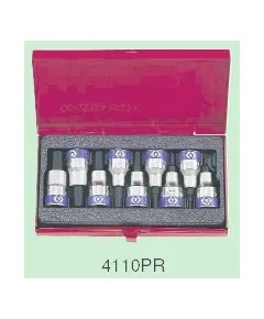4110PR IMBUSZ BITFEJ KÉSZLET 1/2" KING TONY