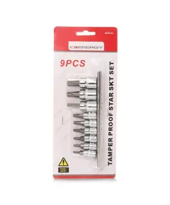 NE00104 torx készlet 9 db os 1/4 3/8 t10-t50