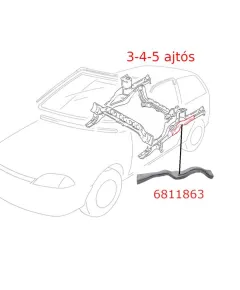 6 LENGÉSCSILLAPÍTÓ TORONY GERENDA MEREVÍTŐ PÁNT BAL 6811863 SUZUKI