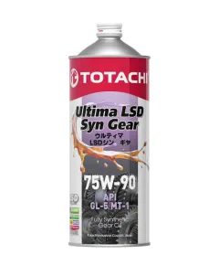 Totachi Ultima LSD Syn Gear 75W90 1L API GL-5 SAE J2360 MIL-PRF-2105E LSD Limited Slip