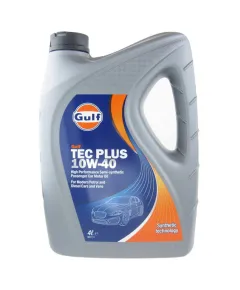 GULF TEC PLUS 10W40 4L API SN A3/B4 VW501.01 505.00 RN0710