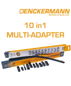 Ablaktörlő lapát flexibilis flat multi 550mm / 22" 10 adapterrel Denckermann VM ABLAKTÖRLÖLAPÁT