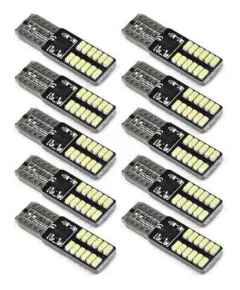 LED T10-3014-24 SMD FEHÉR 12V (T10-4014-24SMD) 10DB/CSOMAG AUTOLIFE 19032