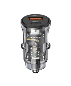 Autós töltő 07A+C - USB/USB-C - Quick Charge 3.0 - 12/24V (07AC) AUTOLIFE