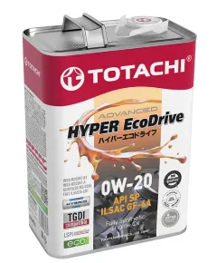 Totachi Hyper Ecodrive 0W20 4L API SP ILSAC GF-6A hybrid WSS-M2C947 9.55535-CR1