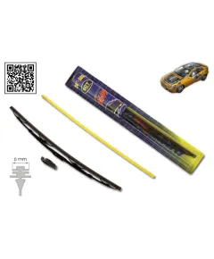 SCT FÉM ABLAKTÖRLÖLAPÁT GRAFITOS 24" 600-610mm 9415 ( +3 adapter )