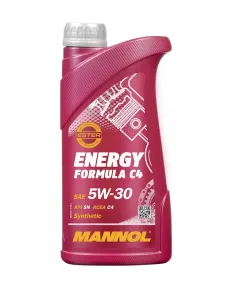 MANNOL ENERGY FORMULA C4 5W30 1L 7917 RENAULT ACEA C4, API SN, RN0720 MB 226.51 NISSAN