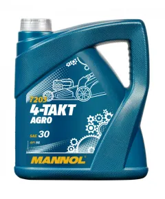 MANNOL 4-TAKT FŰNYÍRÓOLAJ 4 ÜTEM 4L 7203 4T AGRO SAE30 HD30