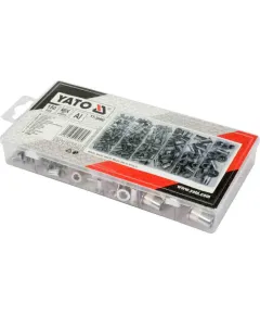 YT-36460 Szegecsanya készlet 150 részes SZERSZÁM