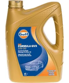 GULF FORMULA GVX 5W30 4L ACEA C3 MB 229.51 VW 504/507 LL04