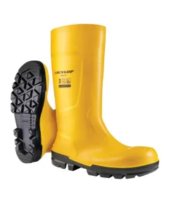 DUNLOP WORKIT SAFETY S5 SÁRGA PVC CSIZMA - 38, Méret: 38