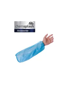 Chemsplash PE alkarvédő (100db) - kék, Szín: kék