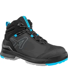 Albatros Taraval Black/Blue XW Mid S3L ESD FO SR munkavédelmi bakancs - fekete/kék - 48, Szín: fekete/kék, Méret: 48