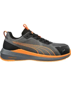 Puma Slide Grey/Orange S1PS ESD FO HRO SR munkavédelmi cipő - szürke/narancs - 47, Szín: szürke/narancs, Méret: 47