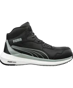 Puma Zoom Black S3S ESD FO HRO SR munkavédelmi bakancs - fekete - 48, Szín: fekete, Méret: 48