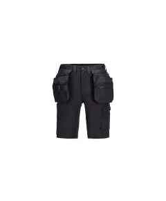 DX451 - DX4 Hi-Vis Craft rövidnadrág - fekete - 33, Szín: fekete, Méret: 33