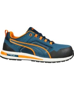 Puma Crosstwist Low S3 HRO SRC Védőcipő - kék - 38, Szín: kék, Méret: 38