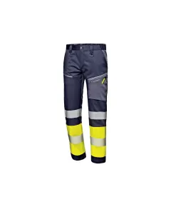 Sir Safety System Hi-Vis Contrast derekas nadrág - kék/sárga - 42, Szín: kék/sárga, Méret: 42