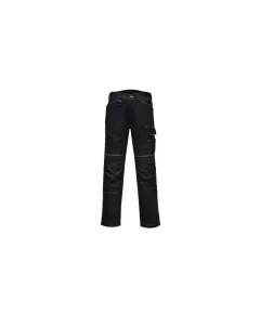 PW3 Hi-Vis női stretch munkanadrág - fekete - 38, Szín: fekete, Méret: 38