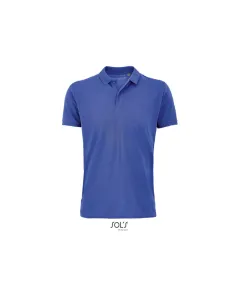 SOL&#039;S PLANET MEN - POLO SHIRT - királykék - M, Szín: királykék, Méret: M