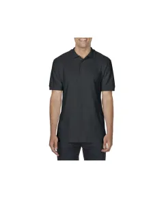 GildanŽ Premium CottonŽ Adult double pique póló - fekete - XXL, Szín: fekete, Méret: XXL