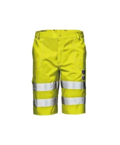 Sir Safety System MISTRAL jól láthatósági bermuda - sárga - 62, Szín: sárga, Méret: 62