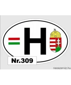 H CíMERES KICSI OVÁL 309