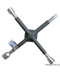 C6783 KERESZTKULCS EXKLUSIVE FEKETE 17,19,21,1/2