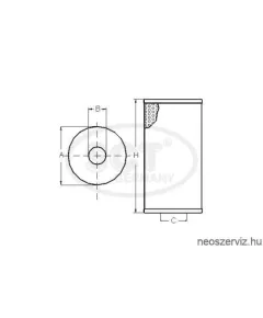 SH4049P O.SZ. HU7008Z AUDI,SEAT,SK,VW 1.6-2.0TDI