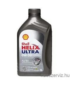 Shell Helix Ultra A5/B5 0W30 személygépjármű motorolaj 1L