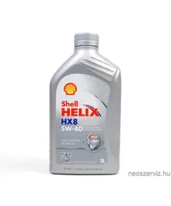Shell Helix HX8 ECT 5W40 személygépjármű motorolaj 1L