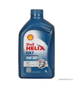 Shell Helix HX7 Prof AV 5W30 személygépjármű motorolaj 1L