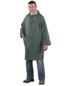 100CM PVC KÖPENY-ZÖLD XXL, Méret: XXL