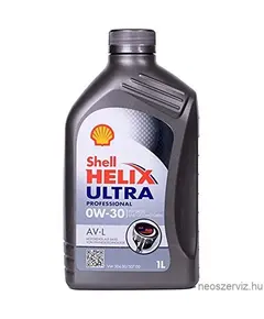 Shell Helix Ultra Prof AVL 0W30 személygépjármű motorolaj - 1L