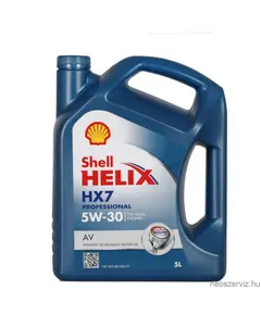 Shell Helix HX7 Prof AV 5W30 személygépjármű motorolaj 5L