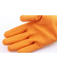 EUROGRIP SÁRGA SZERELŐKESZTYŰ, TENYERÉN LATEX MÁRTÁS 10, Méret: 10