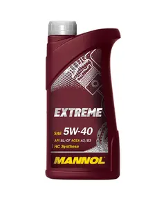 MANNOL EXTREME 5W40 SN/CF 1L A3/B4,505.00,RN0710/0700
