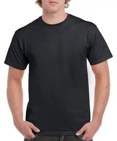 Gildan Heavy Cotton póló - fekete - XXL, Szín: fekete, Méret: XXL