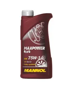 MANNOL MAXPOWER 75W-140 1L FULLY SYNTHETIC API GL5 LS MIL-L2105D