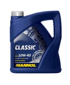 MANNOL CLASSIC 10W40 4L SN/CF, A3/B4, RN0700, 505.00, 229.1