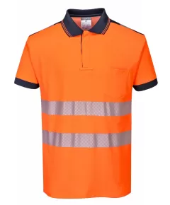 T180 - Jól láthatósági Vision pólóing - narancs - XL, Szín: narancs, Méret: XL