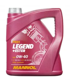 MANNOL LEGEND ESTER 0W40 4L SN/CF A3/B4 MB229.5 VW505.00 9.5535-M2