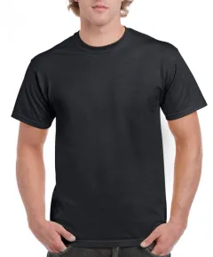 Gildan Ultra Cotton póló - fekete - M, Szín: fekete, Méret: M